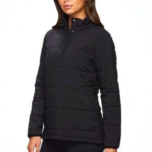 Avalanche Jacy Quilted 1/4 Button Pullover Small